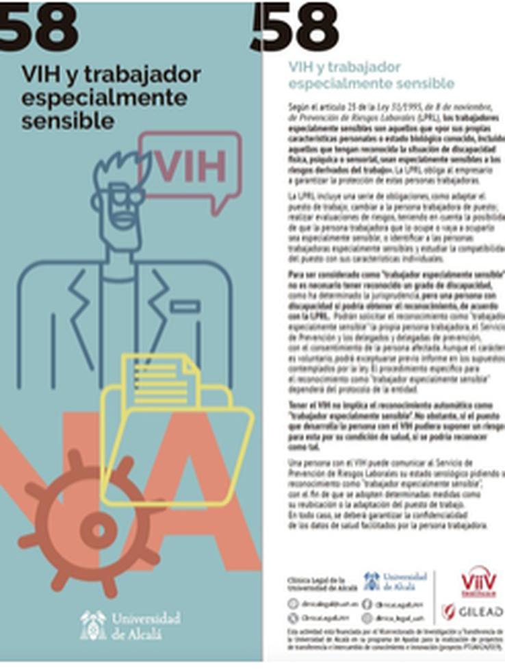 Píldora 58: VIH y trabajador especialmente sensible