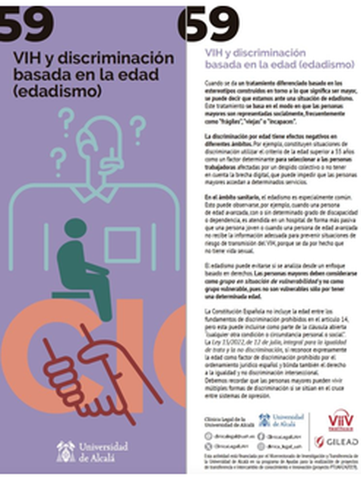 Píldora 59: VIH y discriminación basada en la edad (edadismo)