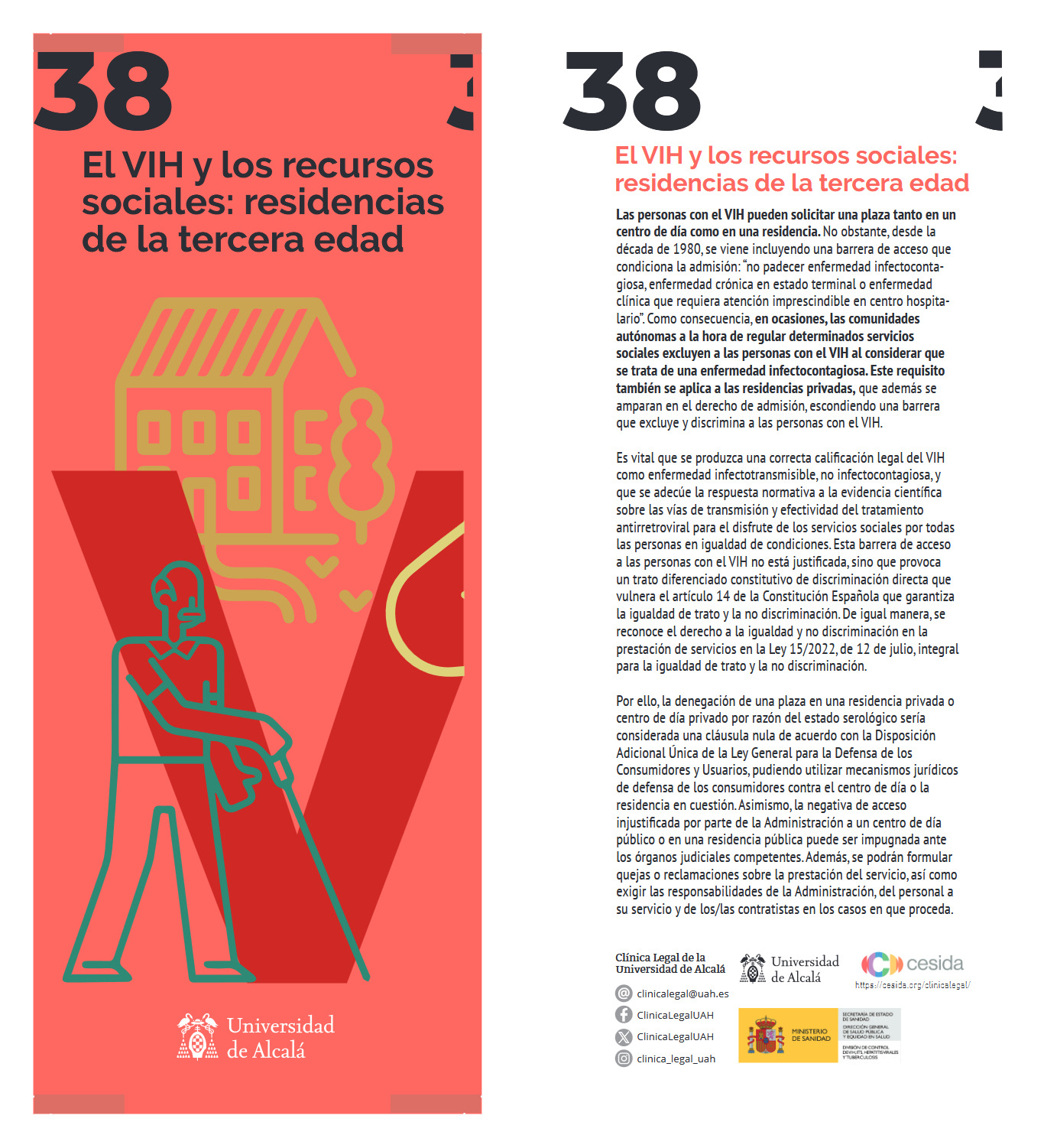 Píldora 38: El VIH y los recursos sociales: residencias de la tercera edad