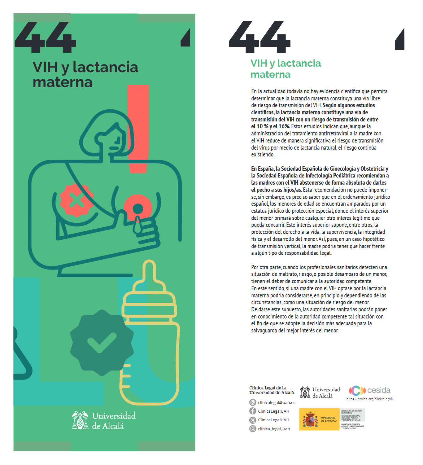 Píldora 44: VIH y lactancia materna