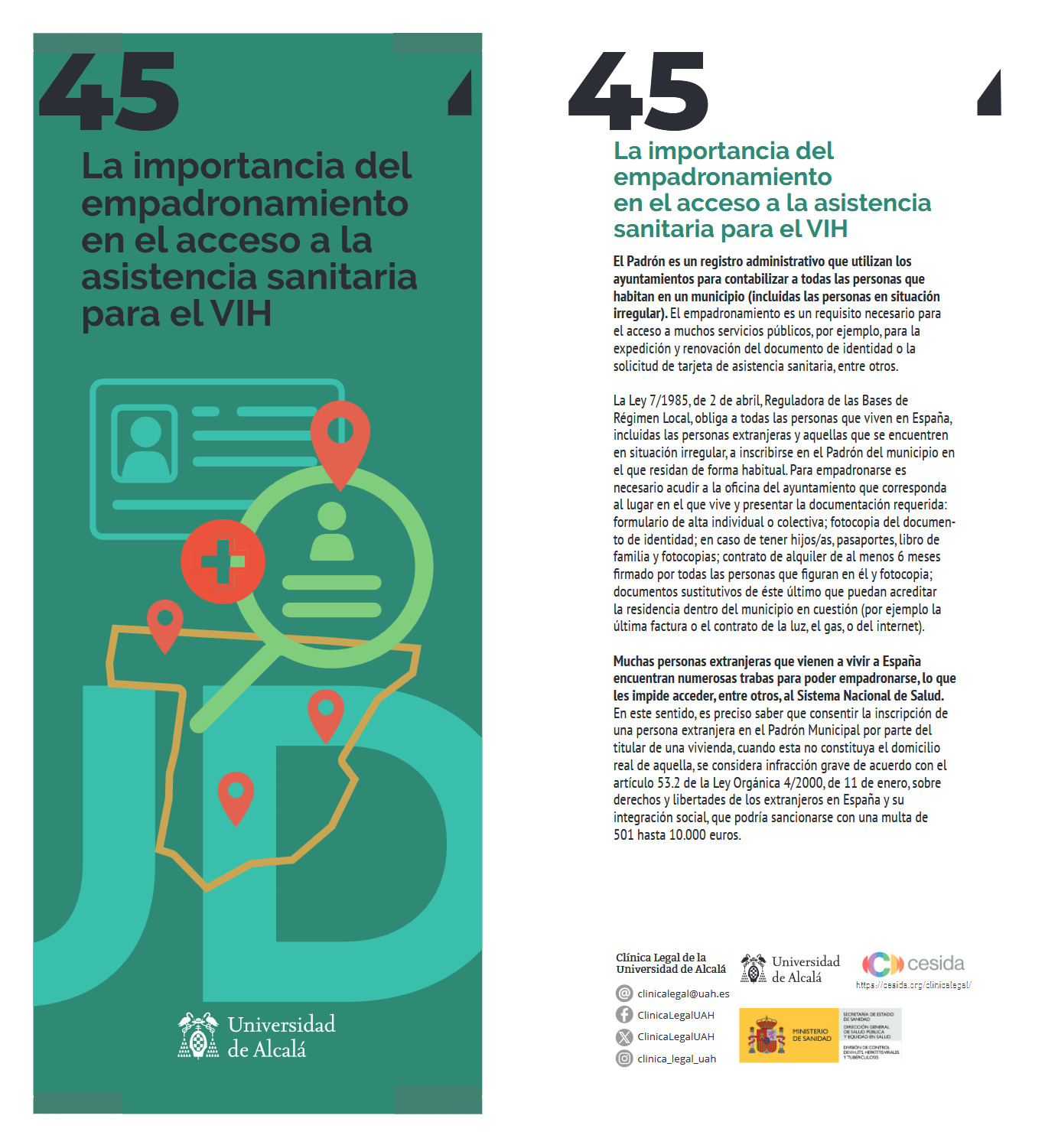 Píldora 45: La importancia del empadronamiento en el acceso a la asistencia sanitaria para el VIH